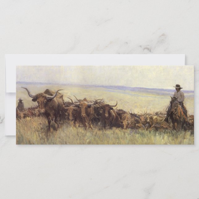 Trail Herd to Wyoming by WHD Koerner (Framsida)