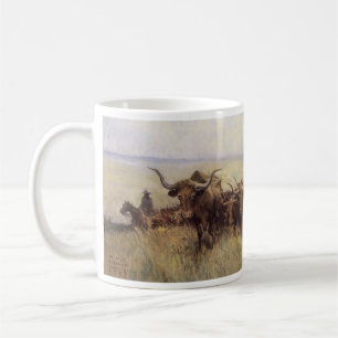 Trail Herd to Wyoming by WHD Koerner Kaffemugg