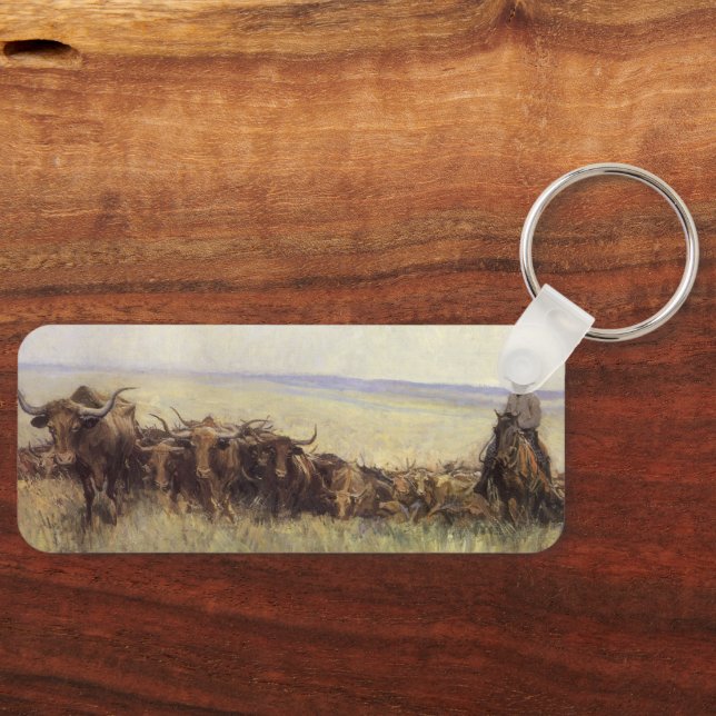 Trail Herd to Wyoming by WHD Koerner Nyckelring (Framsida)
