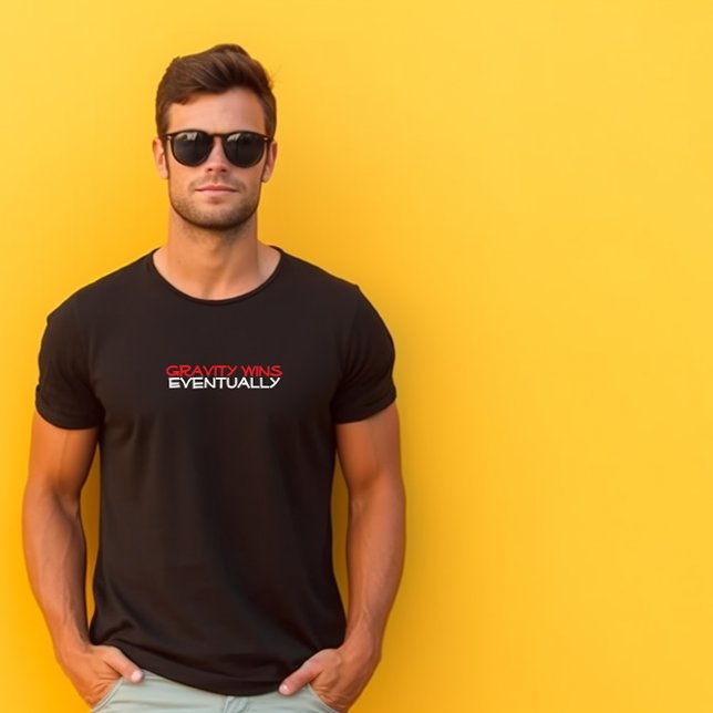 Trail Hiking camping humor black red T Shirt (Skapare uppladdad)