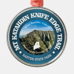 Trail Knivar Kant (Katahdin) Julgransprydnad Metall