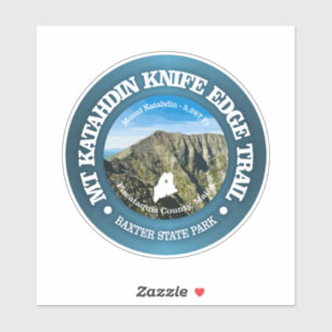Trail Knivar Kant (Katahdin) Klistermärken