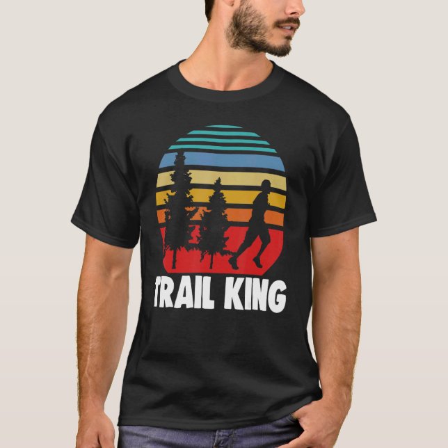 Trail Kung Runils Manar Athelete Sports Lo T Shirt (Framsida)