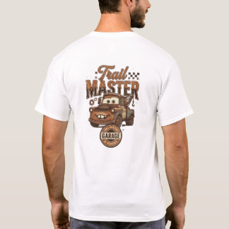 Trail Master Vintage Garage Retro Bogserbil Grafik T Shirt