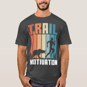 Trail Motivation Funny Women Running Idrottsman Sp T Shirt