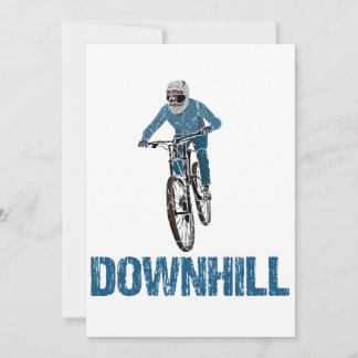 Trail Mountain Biker Downhill