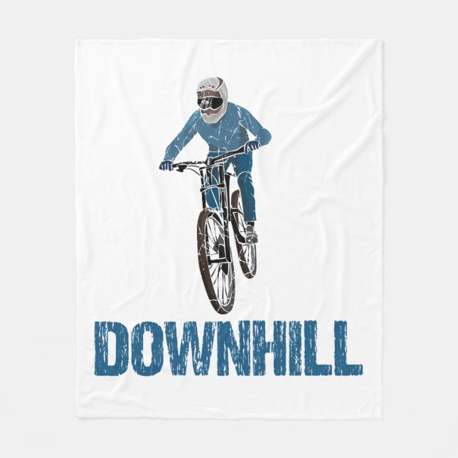 Trail Mountain Biker Downhill Fleecefilt (Framsidan)