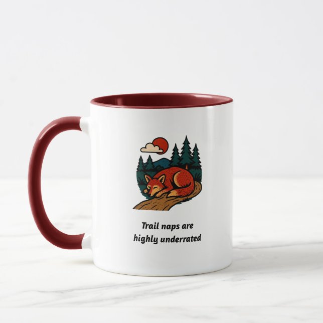 Trail naps are highly underated mugg (Vänster)