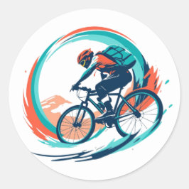 Trail Rider Runt Klistermärke