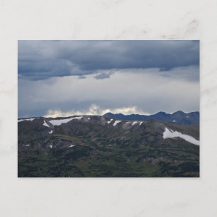 Trail Ridge Road i Sten Mountain Park Vykort