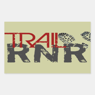 TRAIL RNR REKTANGULÄRT KLISTERMÄRKE