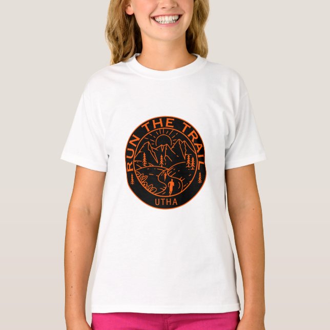Trail RunAmerica T Shirt (Framsida)
