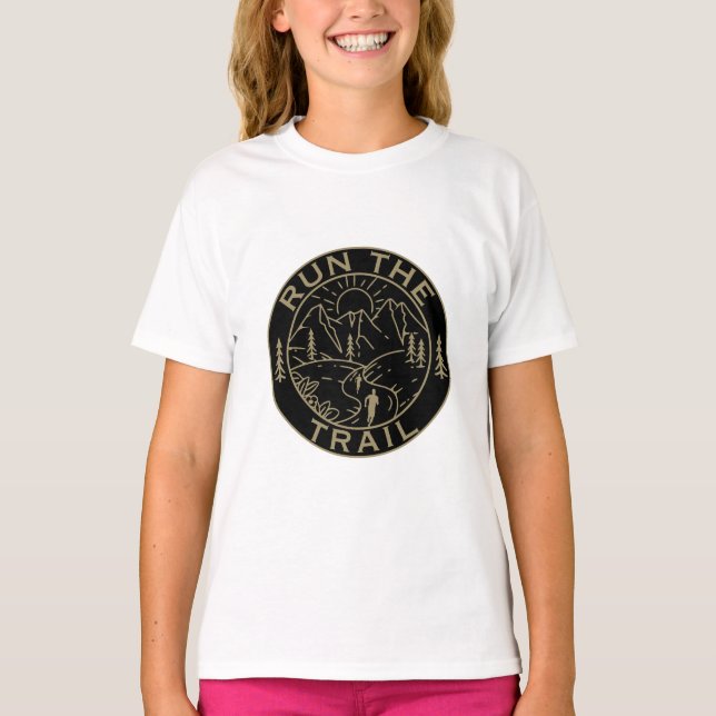 Trail RunAmerica T Shirt (Framsida)