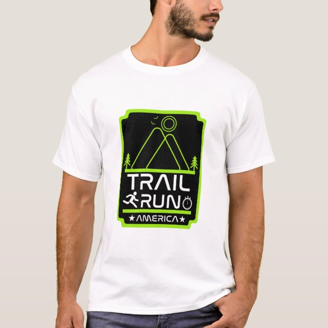 Trail RunAmerica T Shirt (Framsida)