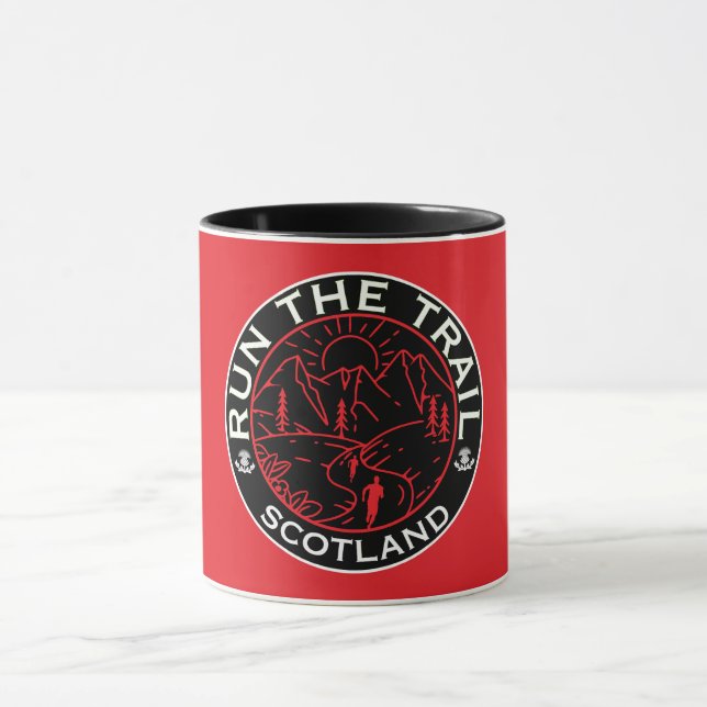 Trail Running Scotland Mugg (Center)