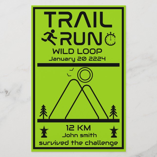 Trail Springa Competition Award (Framsida)