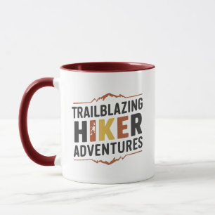 Trailblazing Hiker Äventyr Mugg