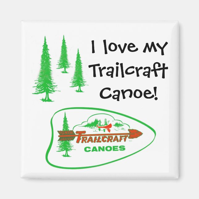 Trailcraft Canoe Magnet (Framsidan)