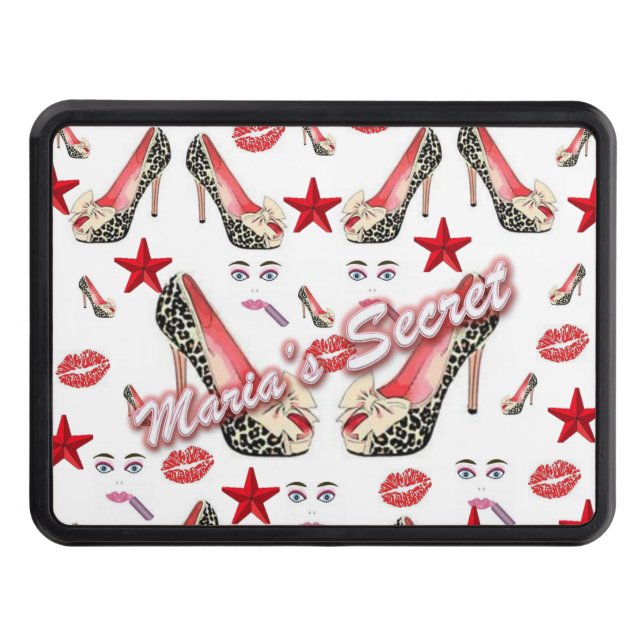 Trailer Hitch Cover 2’ Maria's Secret Dragkroksskydd (Framsidan)