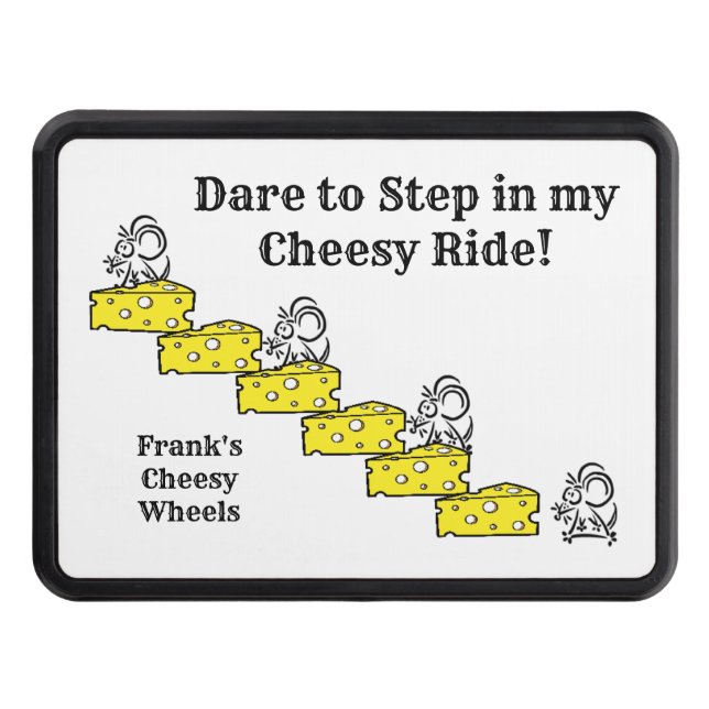 Trailer Hitch Cover 2’ Mouse Cheese Dragkroksskydd (Framsidan)
