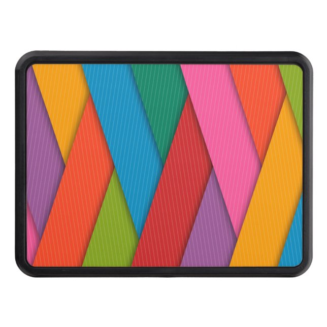 Trailer Hitch Cover 2-tums färgstark Dragkroksskydd (Framsidan)