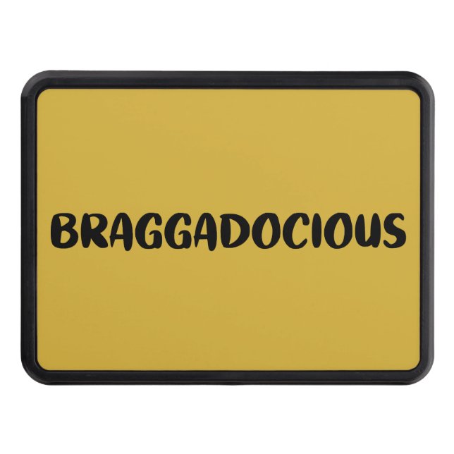 TRAILER HITCH COVER - BRAGGADOCIOUS DRAGKROKSSKYDD (Framsidan)