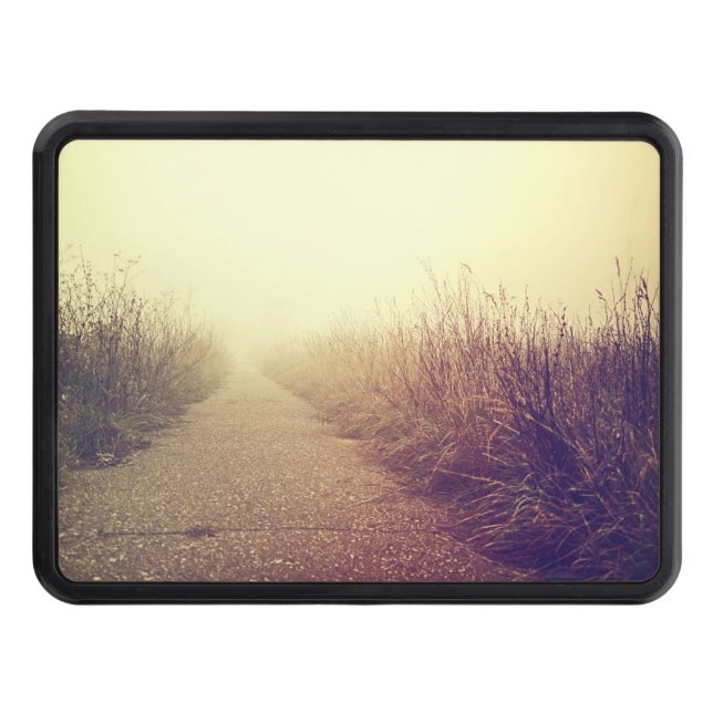 Trailer Hitch Sunrise Pathway Walkway Väg Side Wa Dragkroksskydd (Framsidan)