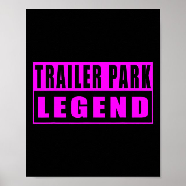 Trailer Park Legend Roligt  Poster (Framsidan)