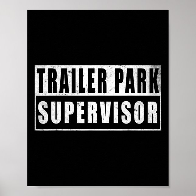 Trailer Park Supervisor Rolig Vintage  Poster (Framsidan)