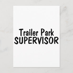 Trailer Park Supervisor Vykort
