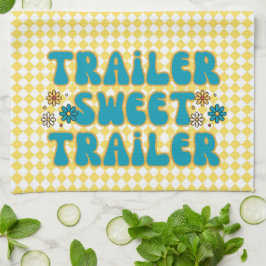 Trailer Sweet Trailer Gult Harlequin Kökshandduk