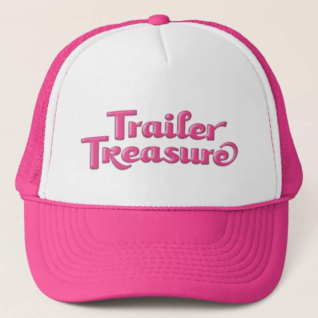 Trailer Treasure Hat Truckerkeps (Framsida)