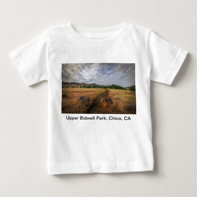 Trailhead, Upper Bidwell Park, Chico, Ca T-shirt (Framsida)