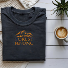 Trailterapi Minimalistisk Bergsvandring T Shirt