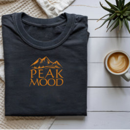 Trailterapi Minimalistisk Bergsvandring T Shirt