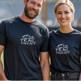 Trailterapi Minimalistisk Bergsvandring T-Shirt