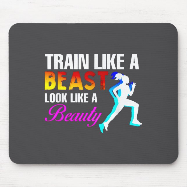 Train Like A Look Like A Beauty Fitness  Musmatta (Framsidan)
