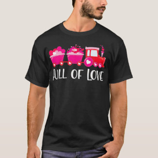 Train loads of Love Valentine's Day Gift for Women T Shirt