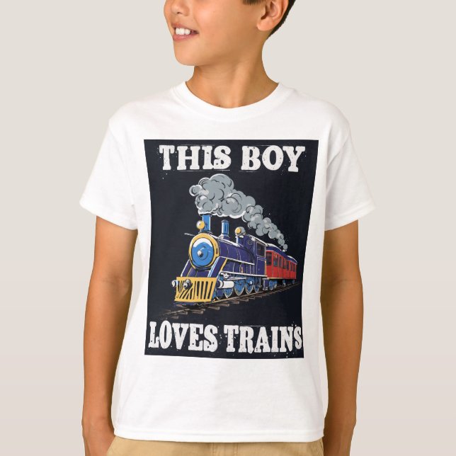 Train of Imagination T Shirt (Framsida)