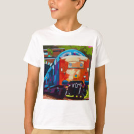 Train Painting - Gift for Train Enthusiasts T Shirt