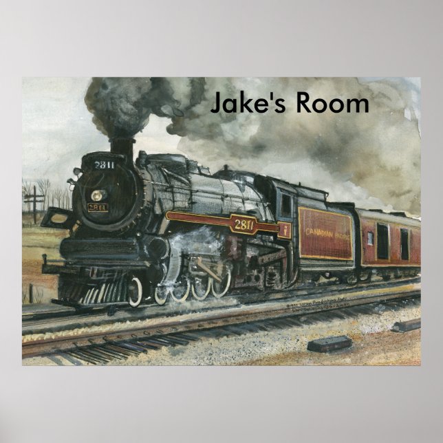 Train Poster (Framsidan)