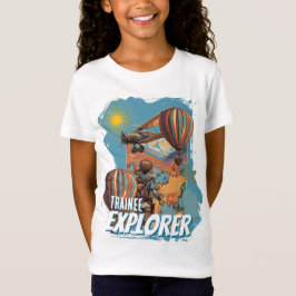 Trainee Explorer Adventure Flickas T Shirt