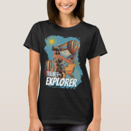 Trainee Explorer Adventure Flickas T Shirt