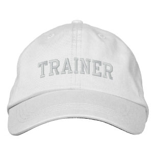 TRAINER Hat Broderad Keps