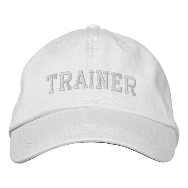 TRAINER Hat Broderad Keps (Framsida)