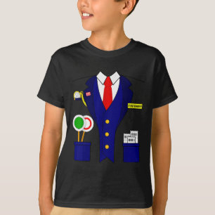 Trainführer Schaffner Tåg Tåg Driver Carnival T Shirt