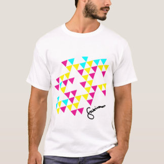 Traingle Scatterd Tee Shirt