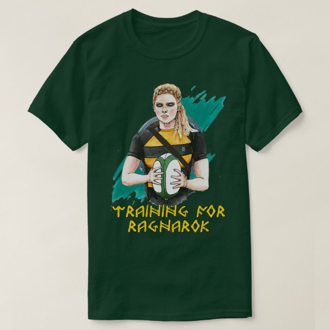 Training for Ragnarok 2 T Shirt (Design framsida)