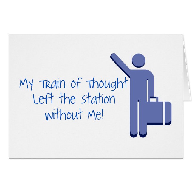 TrainOfThought Hälsningskort (Framsidan Horizontal)