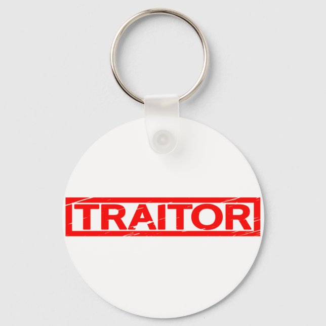 Traitor Frimärke Nyckelring (Framsida)